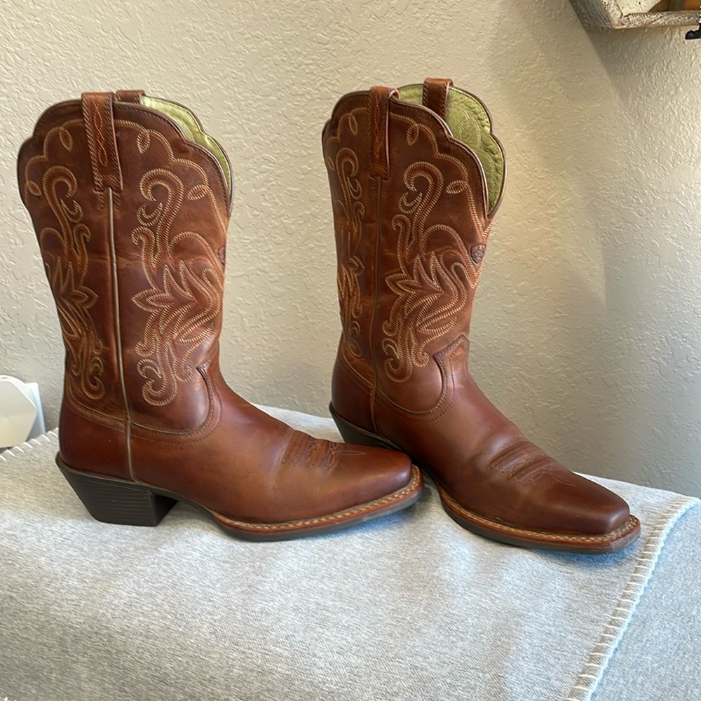 Ariat Brown Heeled Boots